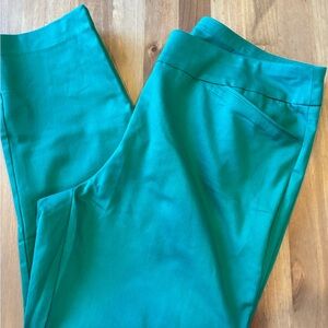 Croft & Barrow Green Stretch Pants
